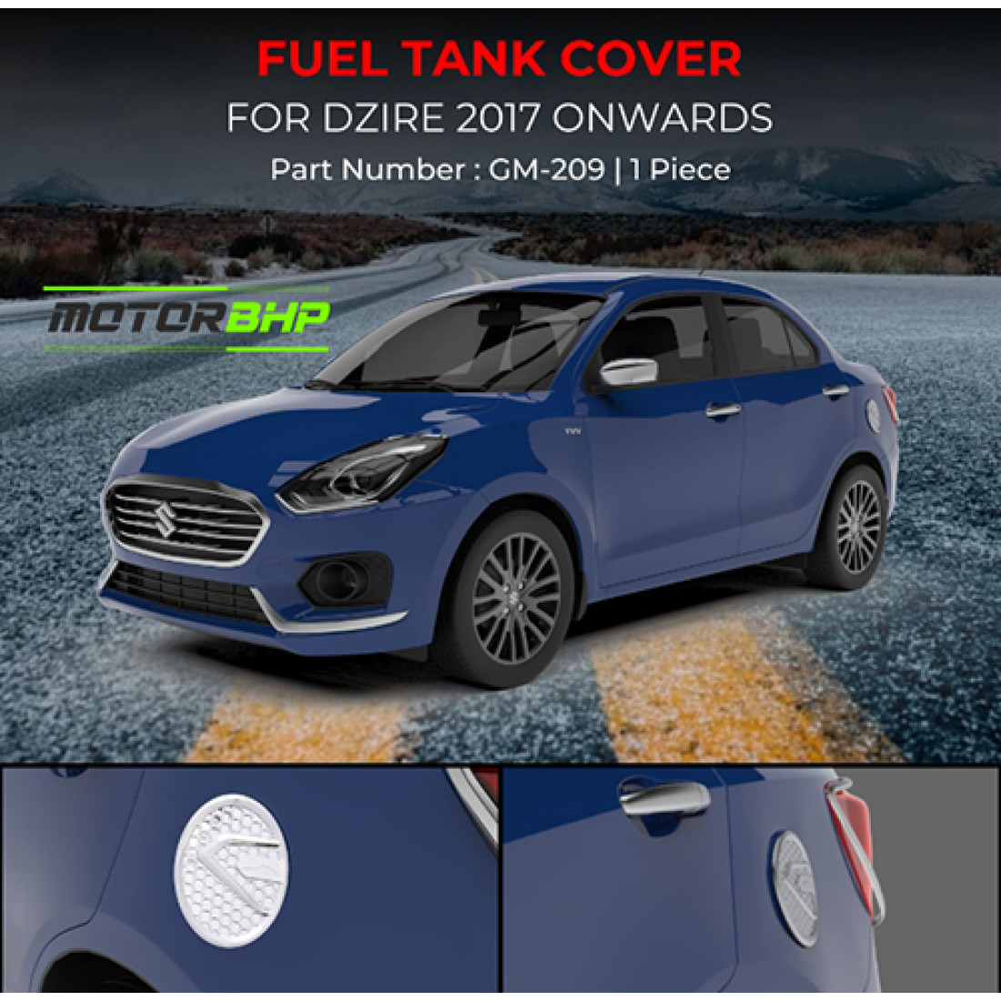 Buy Maruti Suzuki Dzire Fuel Tank Cover Car Accessories Online